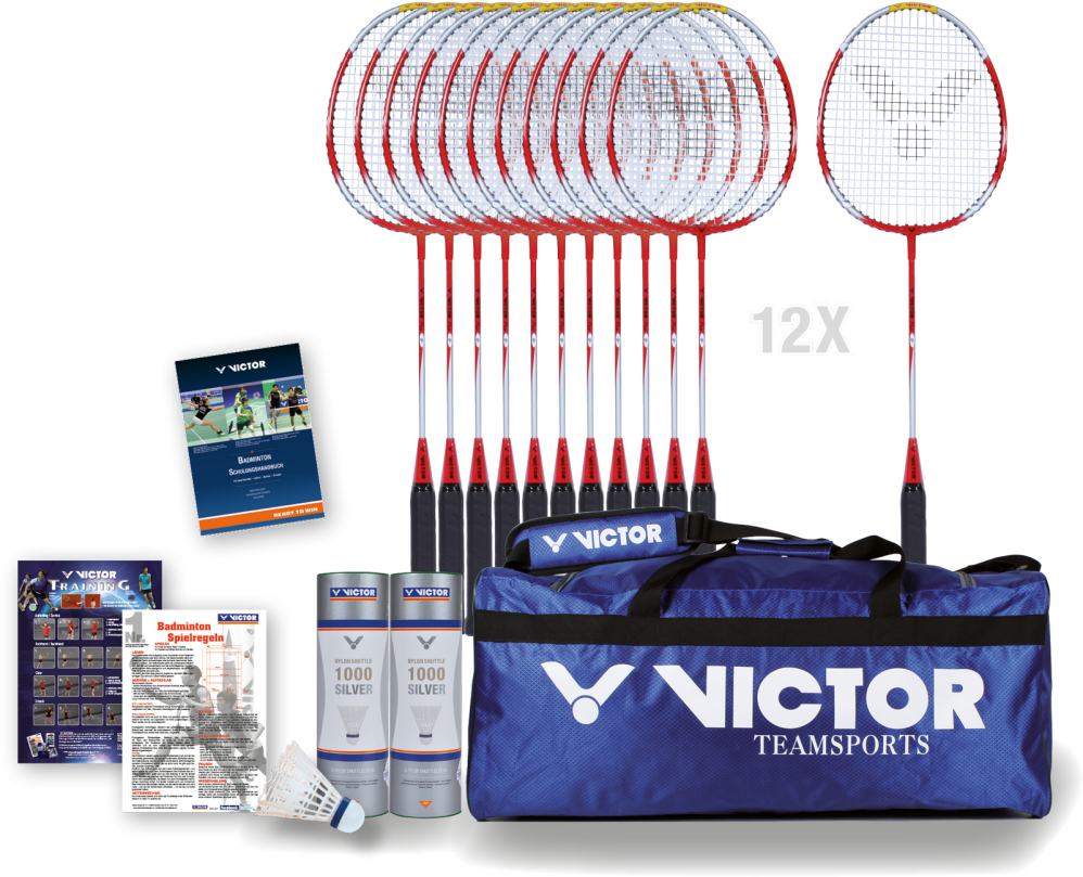 VICTOR Badminton-Schulsparpaket ALLROUND