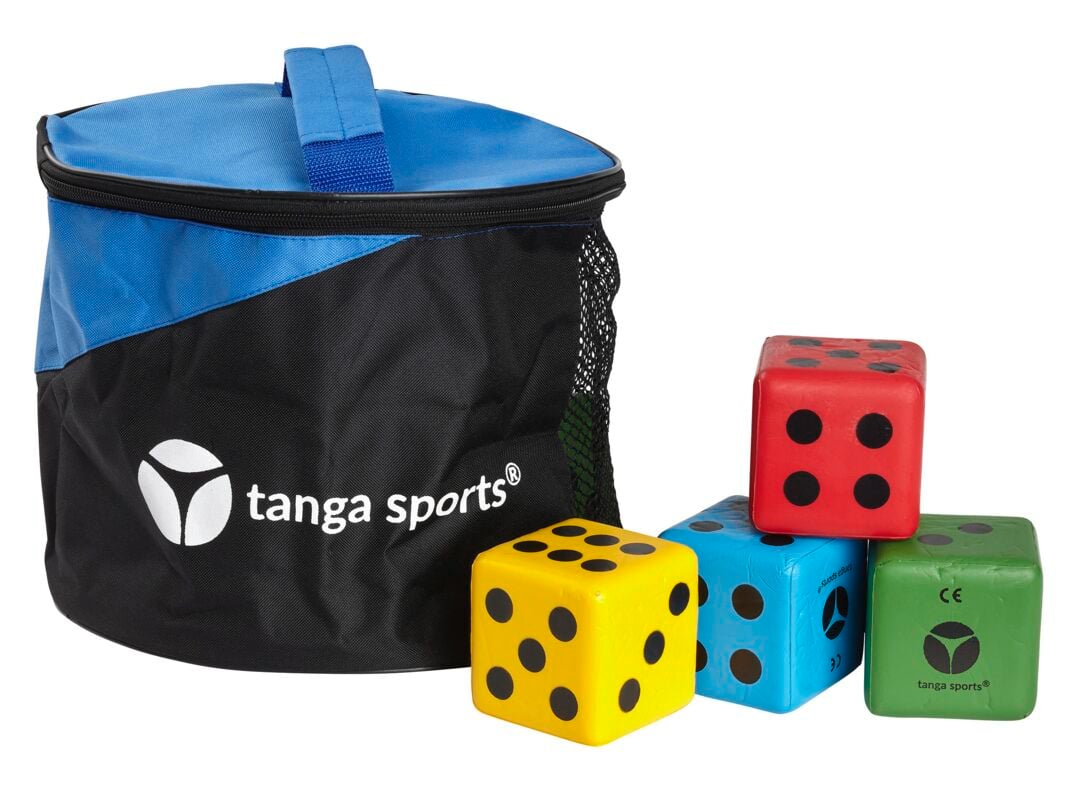tanga sports 16er-Set PU-Würfel MINI