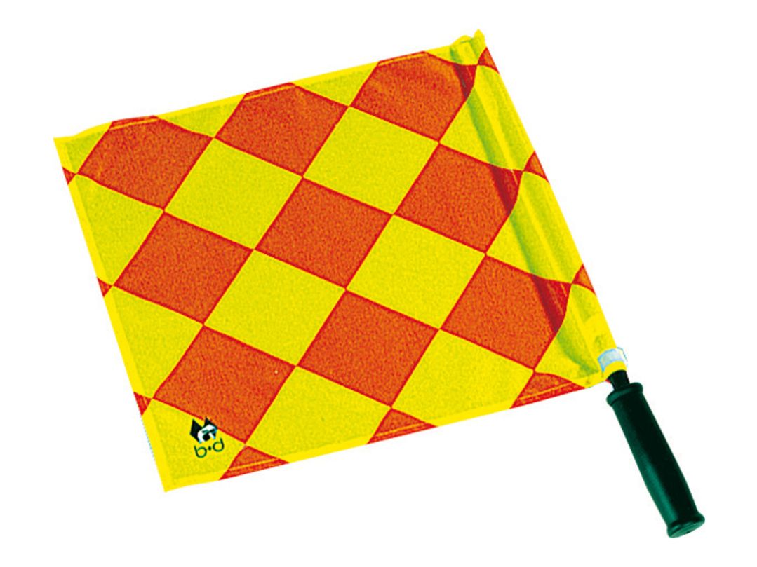 V3Tec Fußball Linienrichterfahnen gelb rot V3Tec Fußball Linienrichterfahnen gelb rot