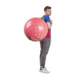 Ballnetz für Gymnastikbälle Aufbewahrungshilfe Transporttasche Aufhängung GRÜN 