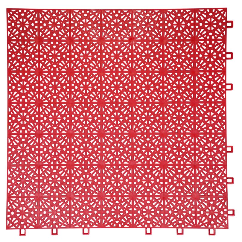 Bergo Bodenplatte Ultimate Flow, Rot