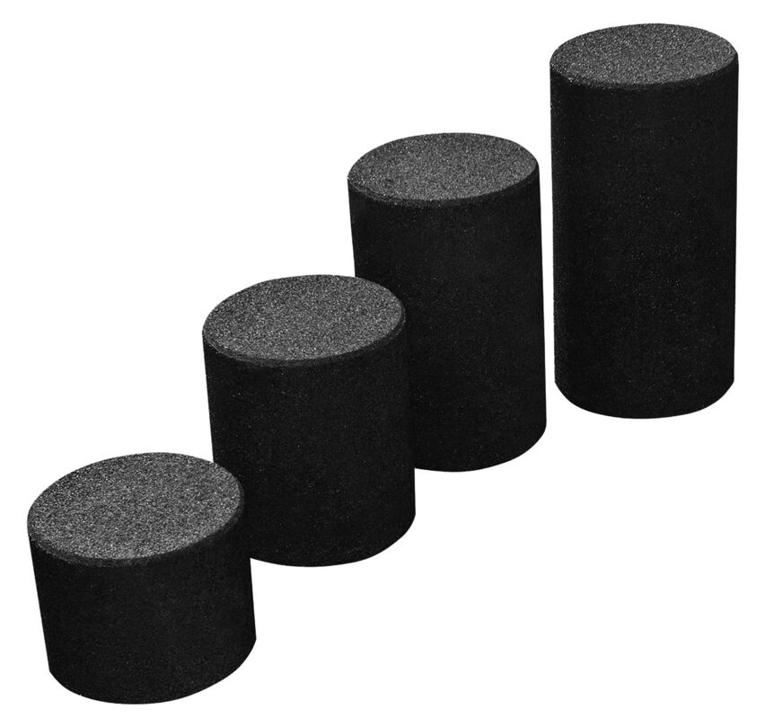 EUROFLEX Stepper Spiel- und Sitzmöglichkeit, Schwarz, 40 cm