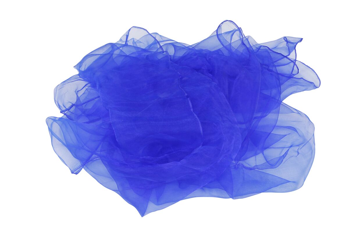tanga sports Chiffon-Jongliertuch, 140 x 140 cm, Blau