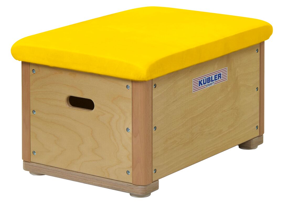 Kübler Sport Sprungkasten BASIC, Kunstleder, Gelb, 1-teilig