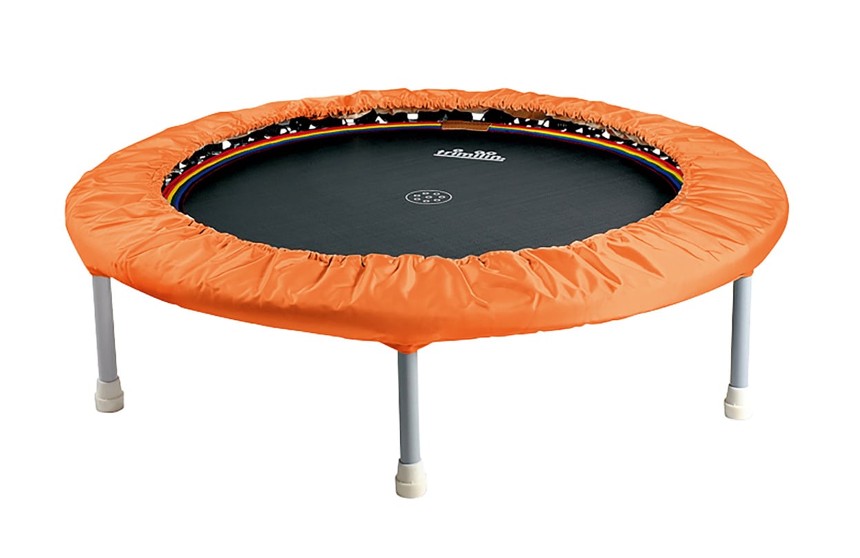 Trimilin Trampolin pro PLUS, Schwarz, Orange