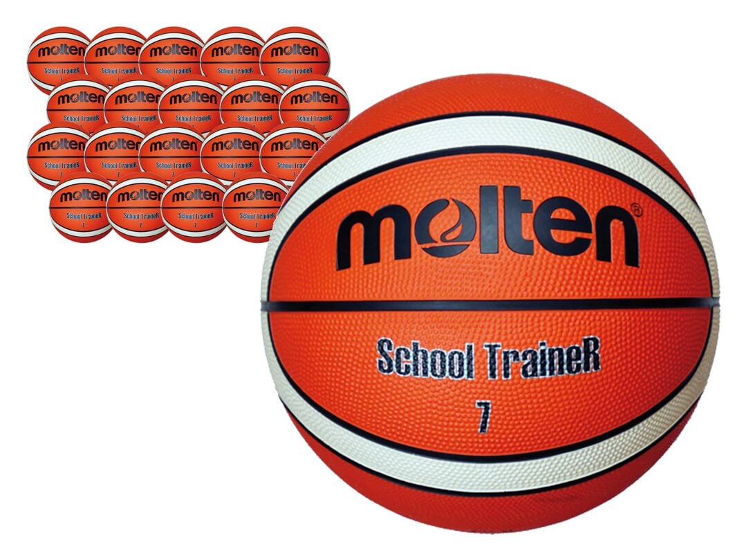 Molten 20er Schul-Set Basketball Trainer, Gr. 7, ohne Ballwagen