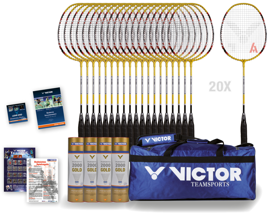 VICTOR Badminton-Sparpaket MAXI I