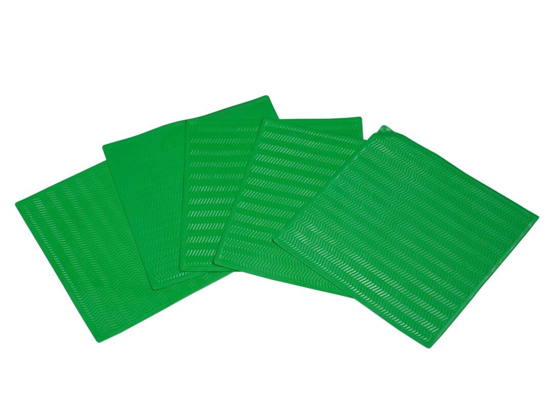 tanga sports Bodenmarkierung Quadrat, 5er-Set, Grün