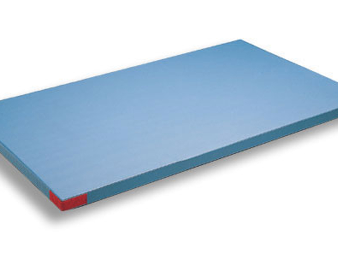 Kübler Sport Qualitäts-Turnmatte, 200 x 100 x 6 cm, Mit Klettbandecken