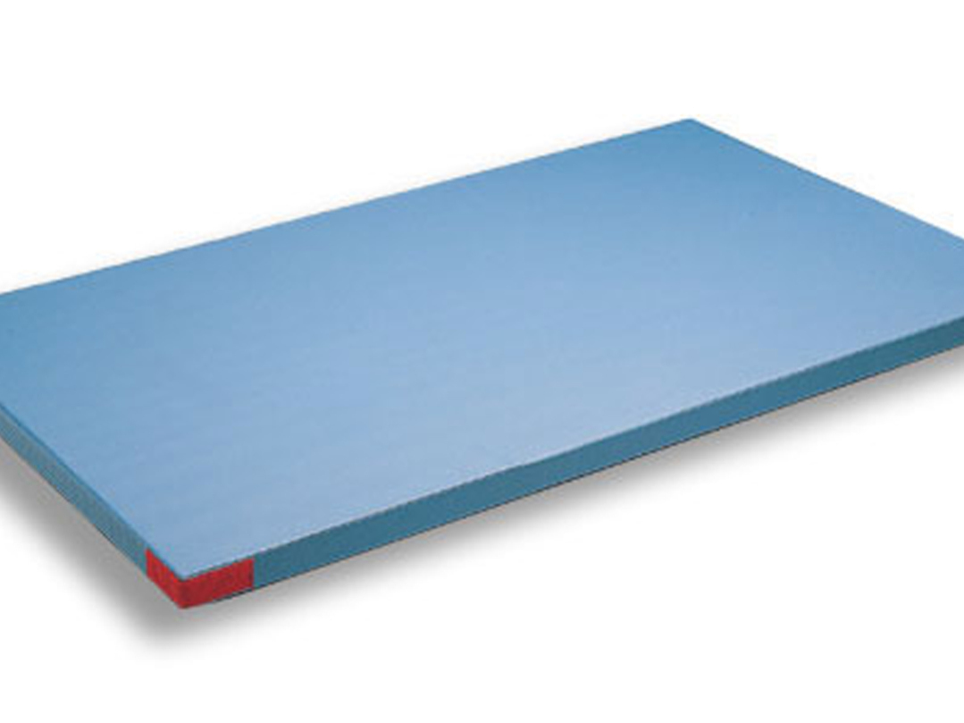 Kübler Sport Qualitäts-Turnmatte, 200 x 100 x 8 cm, Mit Klettbandecken