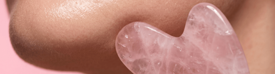 Gua Sha Stein für professionelle Therapieanwendungen und Gesichtsmassage in medizinischen Praxen