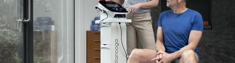 Ein Reizstromgerät für professionelle Anwendungen im Therapiebedarf