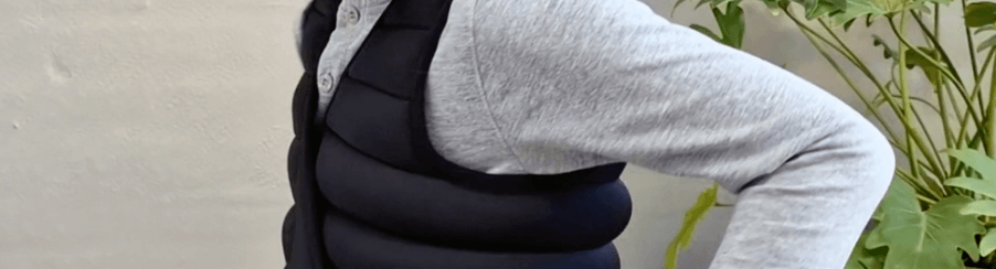 Sandweste für den Therapiebedarf